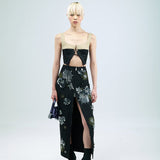 Concentric Cut Two - Toned Bralette - Kanika Goyal Label
