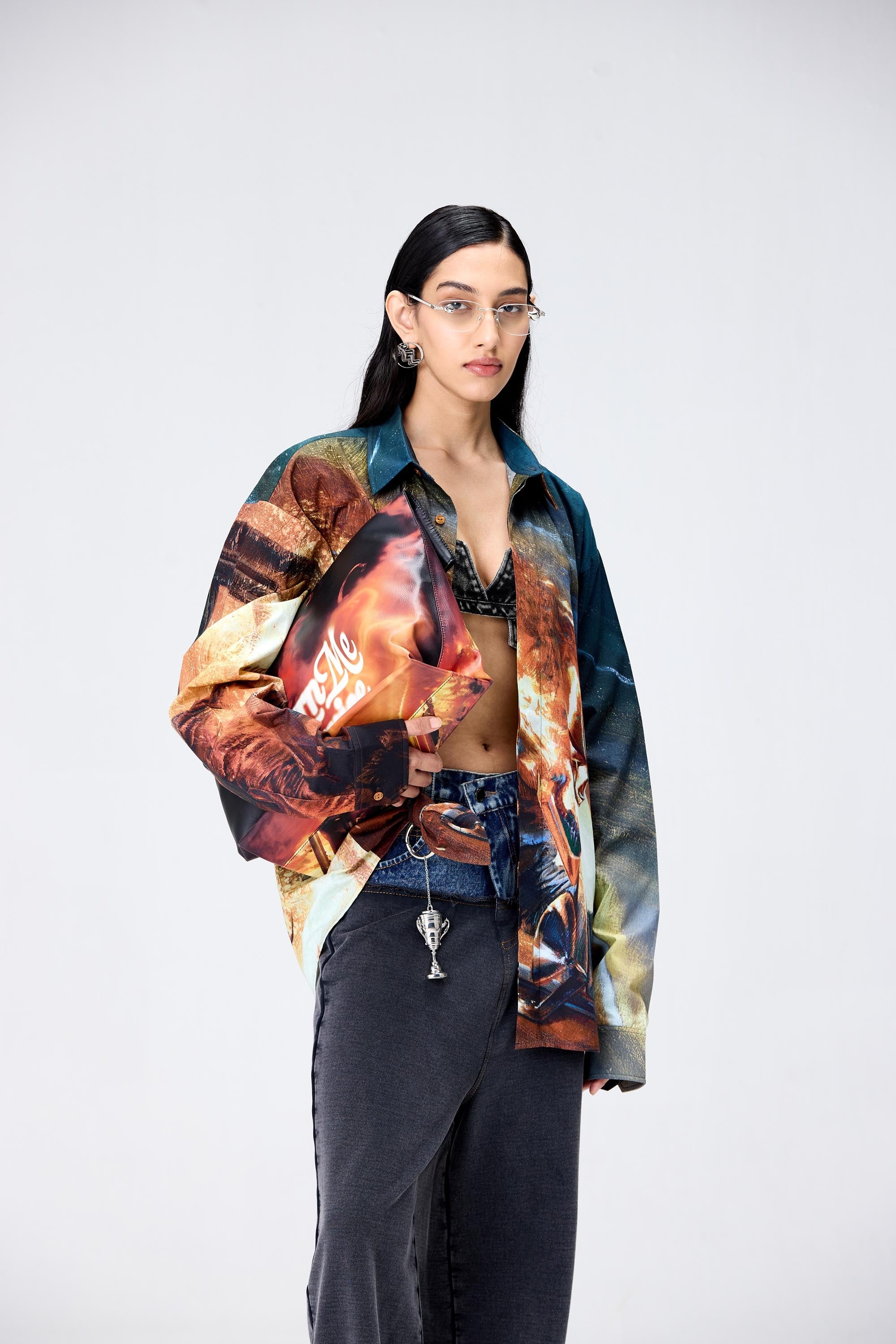 'CRIMSON RITE' SHIRT - Kanika Goyal Label