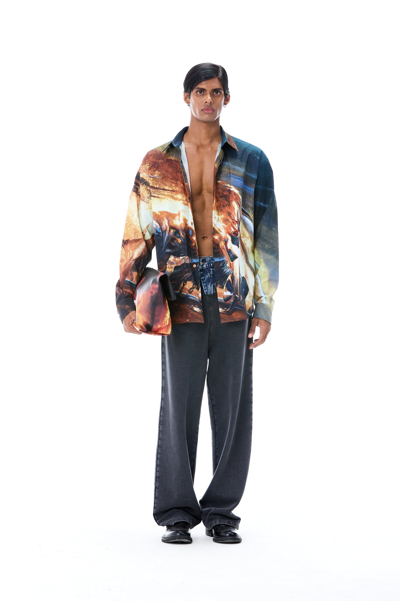 CRIMSON RITE SHIRT - Kanika Goyal Label