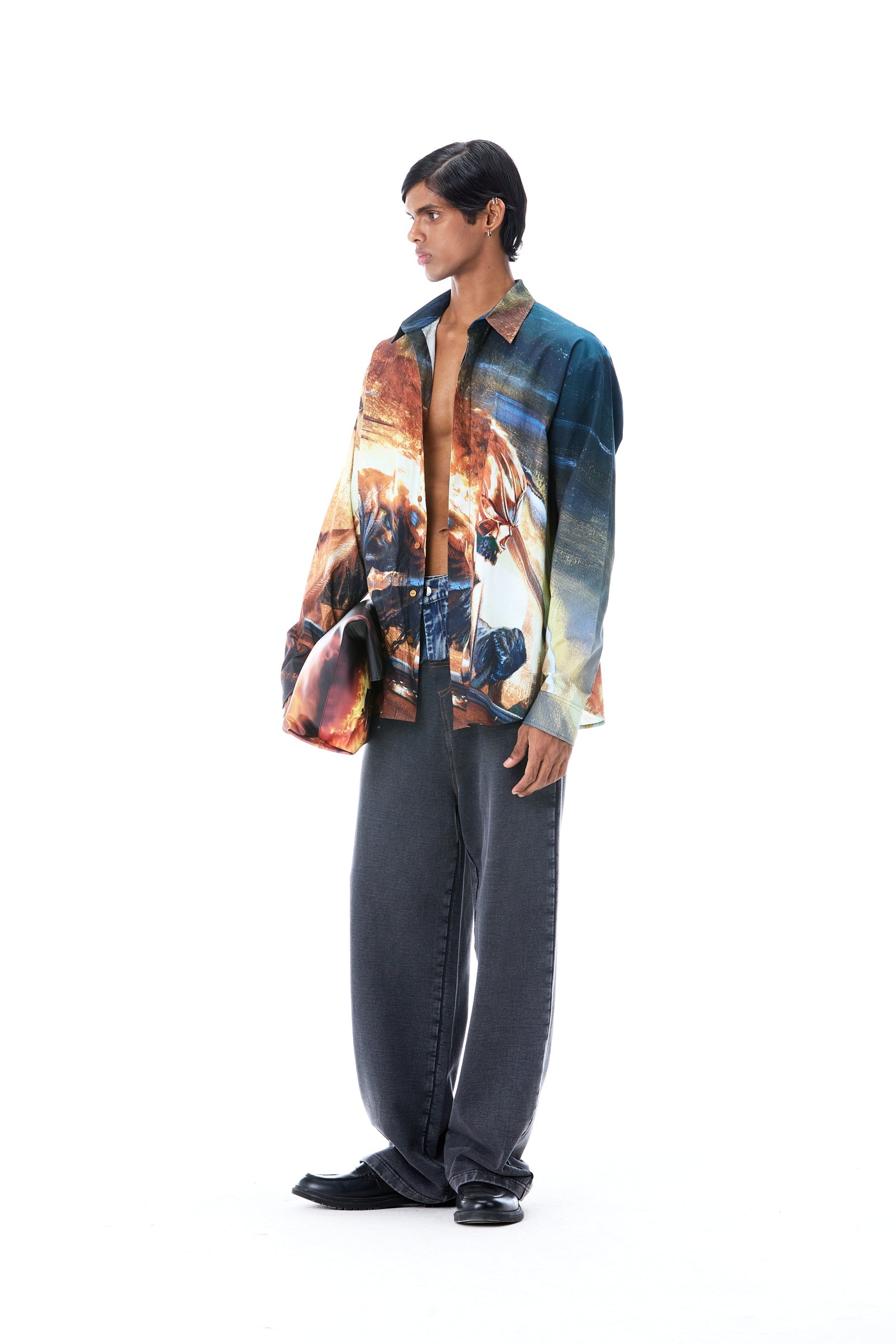 CRIMSON RITE SHIRT - Kanika Goyal Label