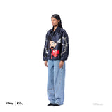 CROSS WIRED' PRINTED BOMBER - Kanika Goyal Label