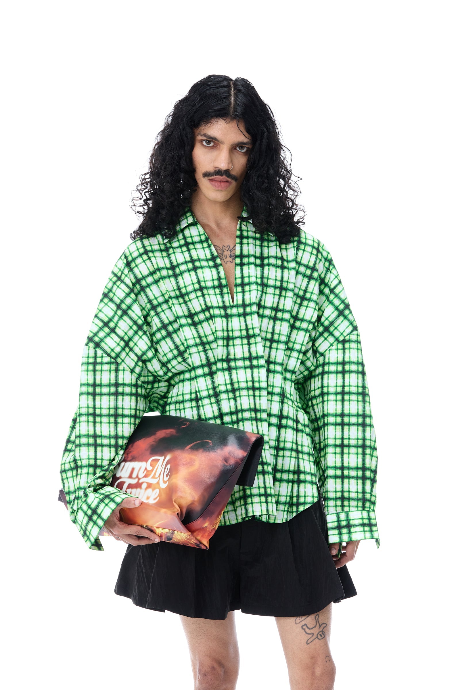 'CROSSGLOW' SHIRT - Kanika Goyal Label