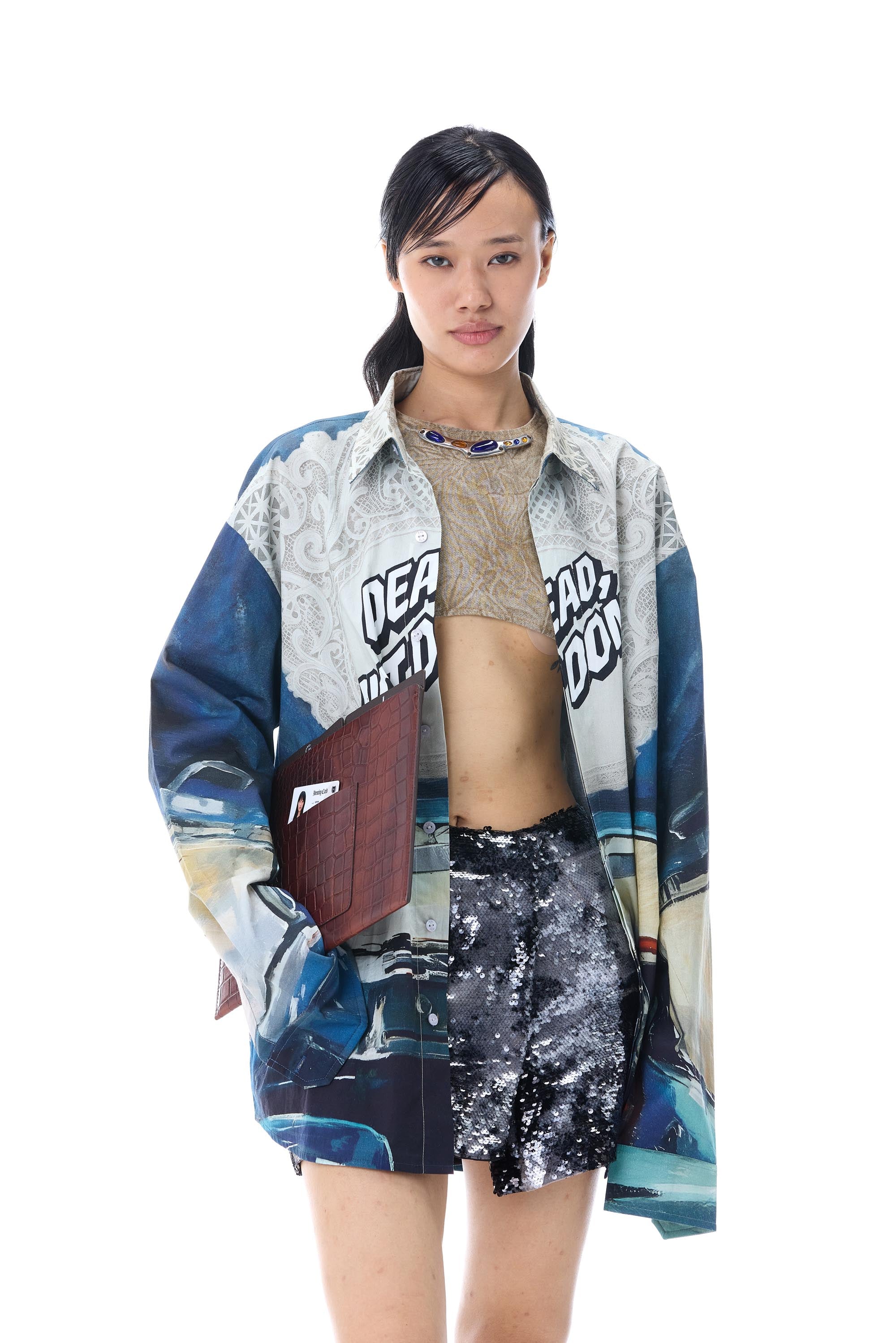 'DEAD NOT DONE' SHIRT - Kanika Goyal Label