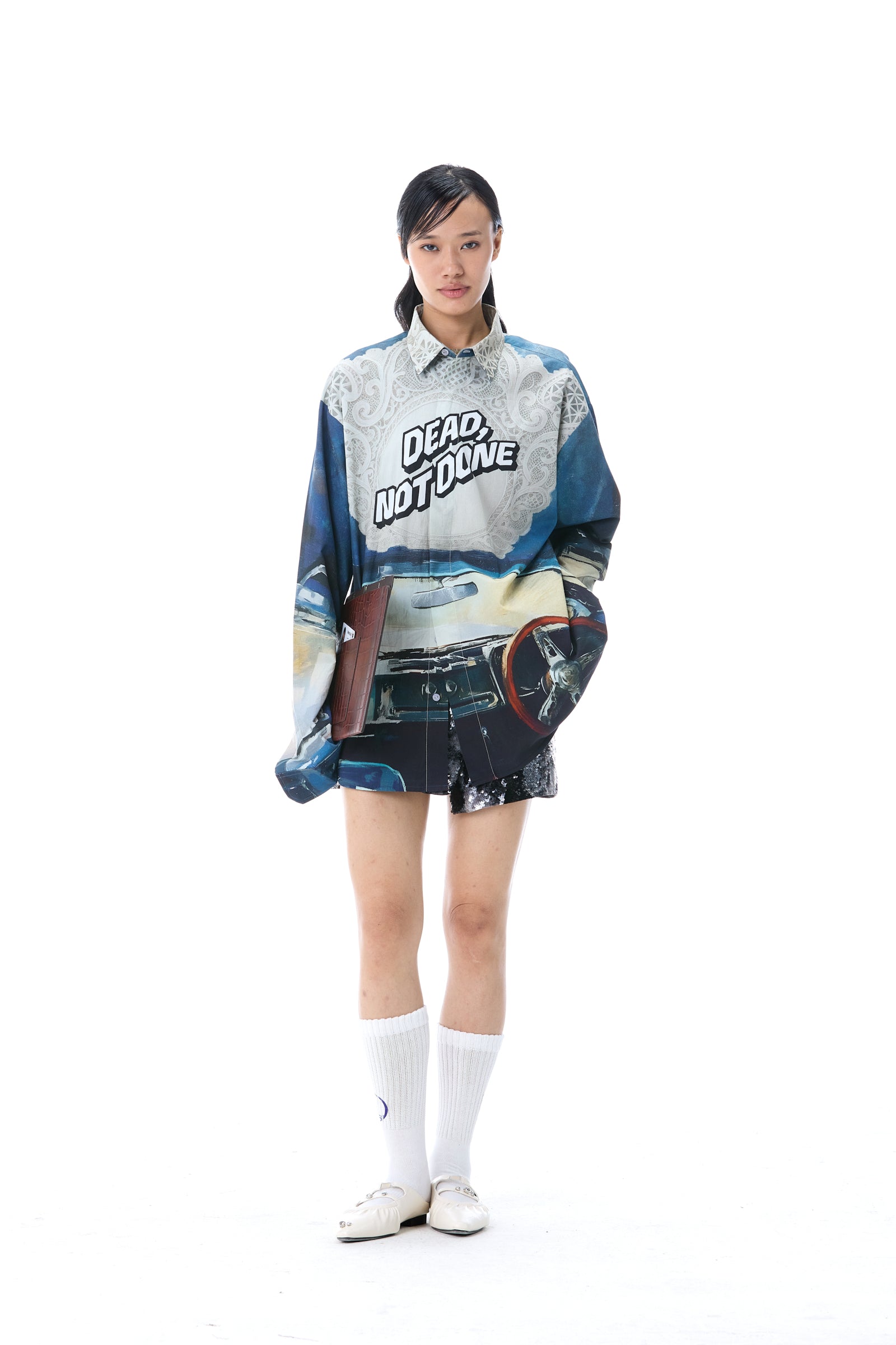 'DEAD NOT DONE' SHIRT - Kanika Goyal Label