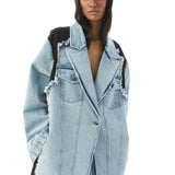 Deconstructed Denim Blazer - Kanika Goyal Label