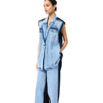 DECONSTRUCTED DENIM JACKET - Kanika Goyal Label
