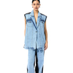 DECONSTRUCTED DENIM JACKET - Kanika Goyal Label