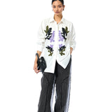 DENIM DRIP BLACK PANTS - Kanika Goyal Label