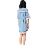 DENIM DRIP DRESS - Kanika Goyal Label
