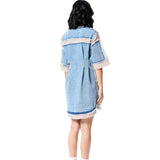 DENIM DRIP DRESS - Kanika Goyal Label