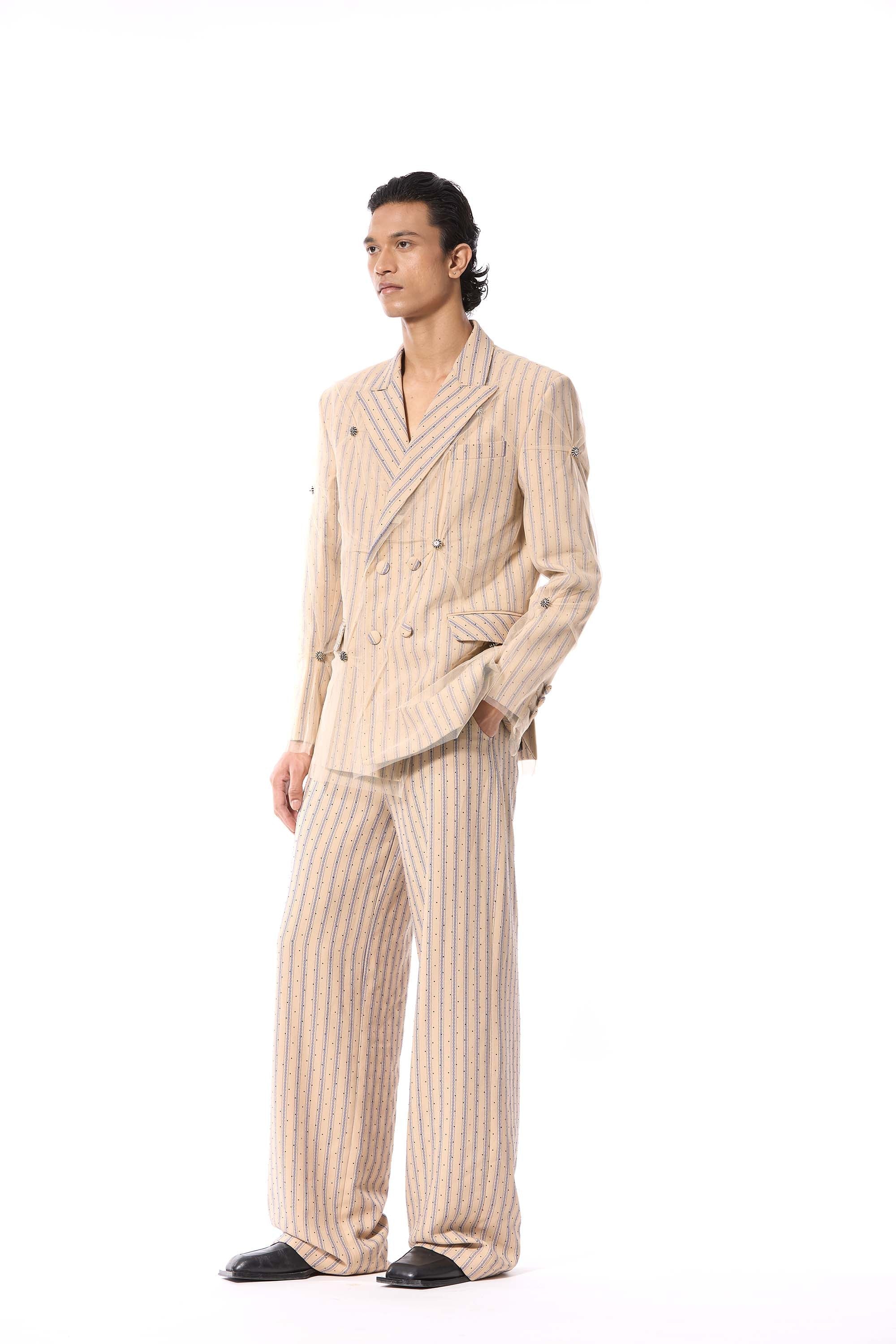 DESERT DISCO' EMBELLISHED BLAZER - Kanika Goyal Label