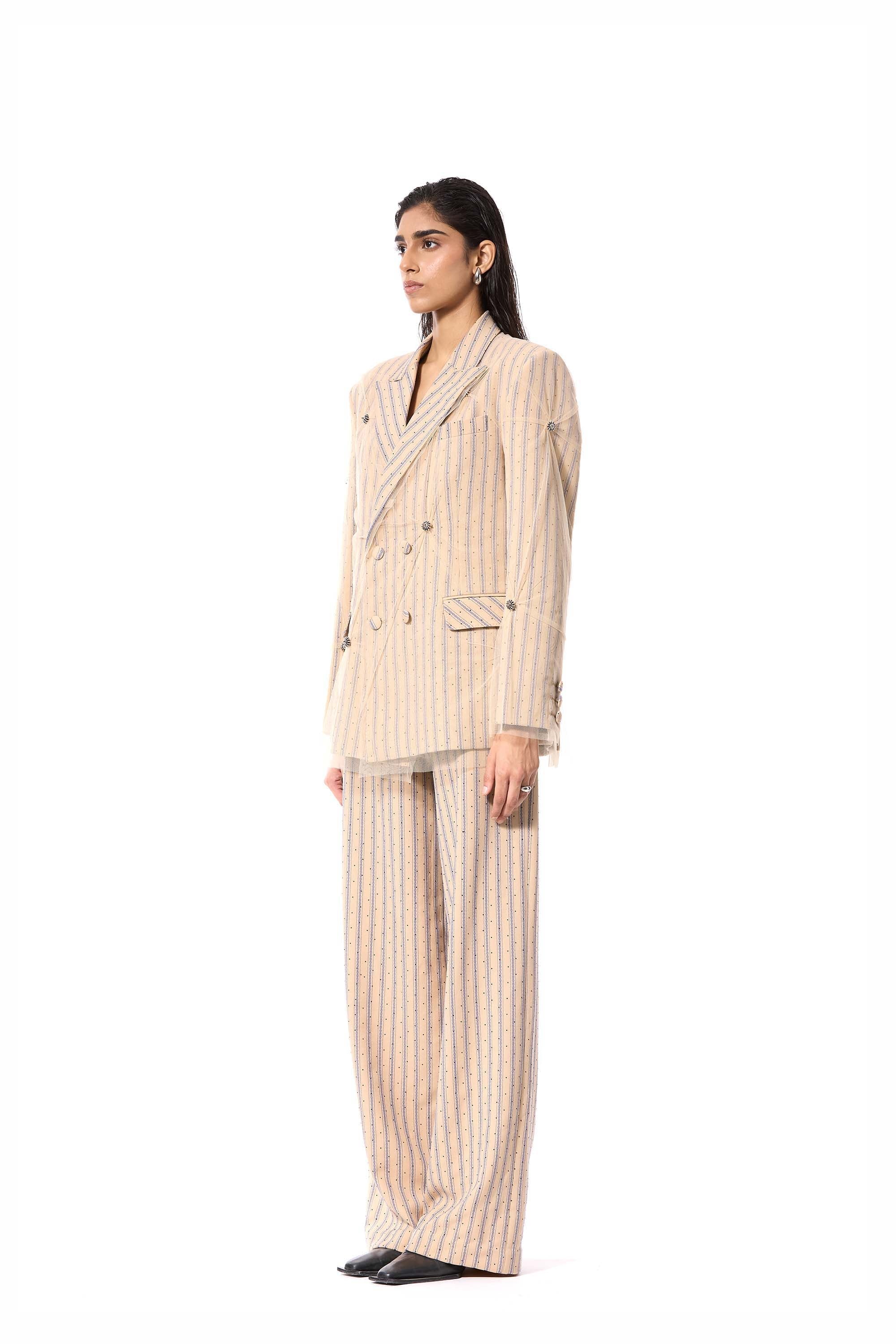 DESERT DISCO' EMBELLISHED BLAZER - Kanika Goyal Label