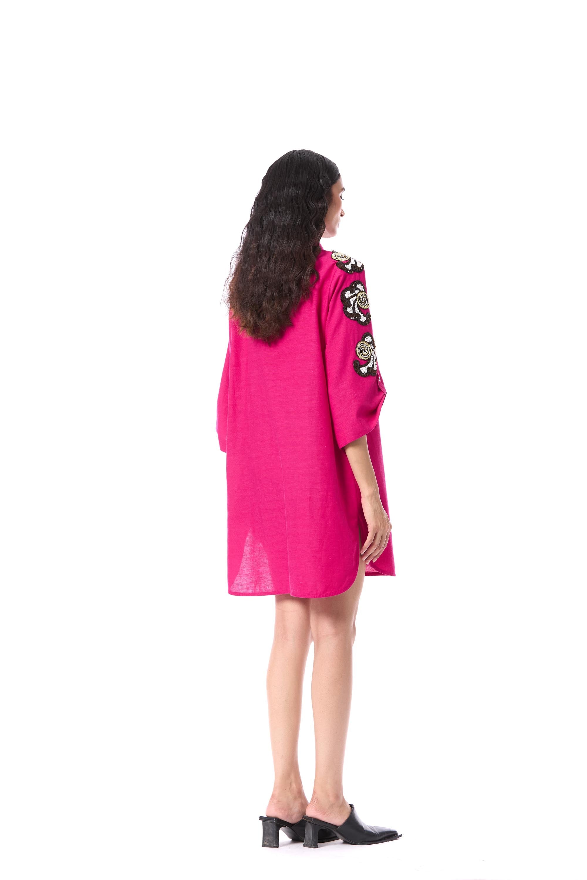 DESERT PLUME' EMBELLISHED DRESS - Kanika Goyal Label