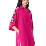 DESERT PLUME' EMBELLISHED DRESS - Kanika Goyal Label