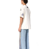 DIAMANTE' EMBELLISHED DENIM PANTS - Kanika Goyal Label