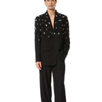DUSKEI' EMBELLISHED BLAZER - Kanika Goyal Label