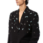 DUSKEI' EMBELLISHED BLAZER - Kanika Goyal Label