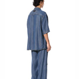 DUSKEI' EMBELLISHED DENIM PANTS - Kanika Goyal Label