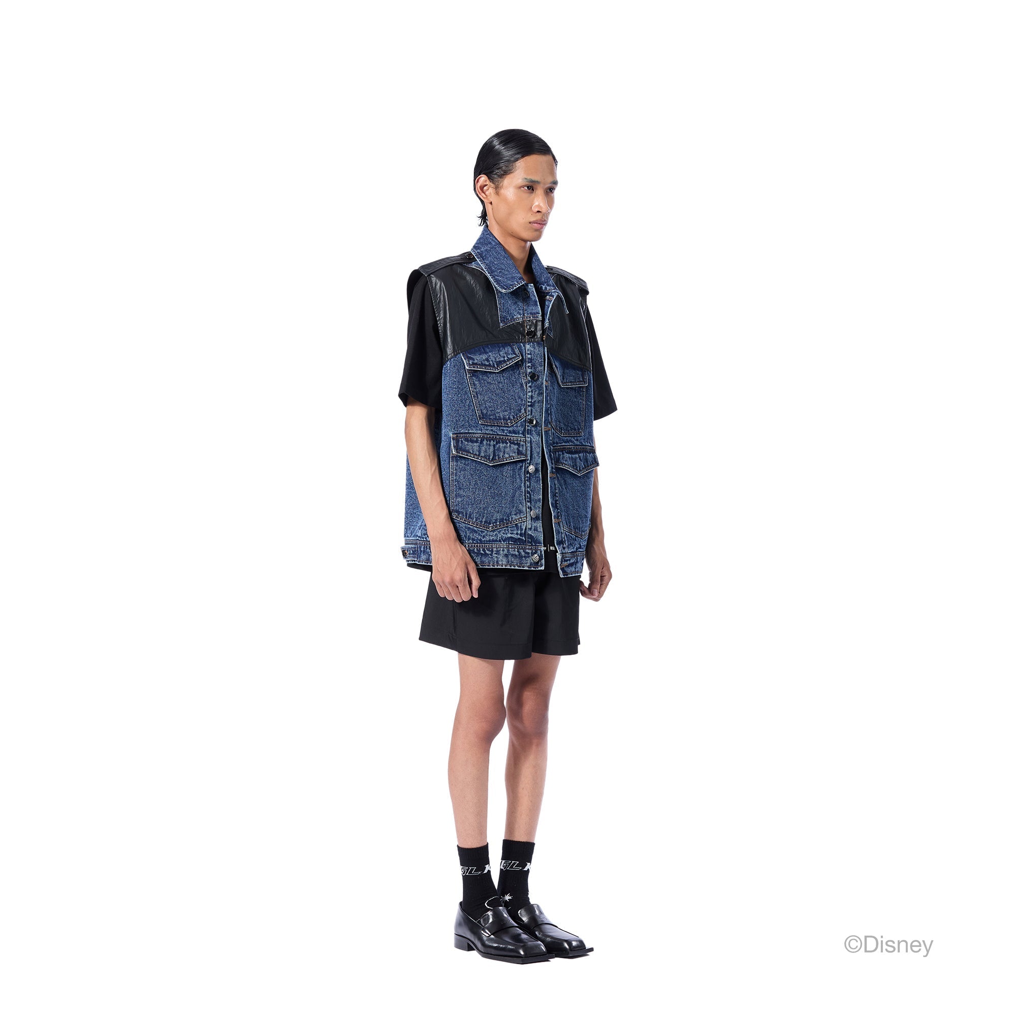 EARCRAFT' DENIM VEST - Kanika Goyal Label