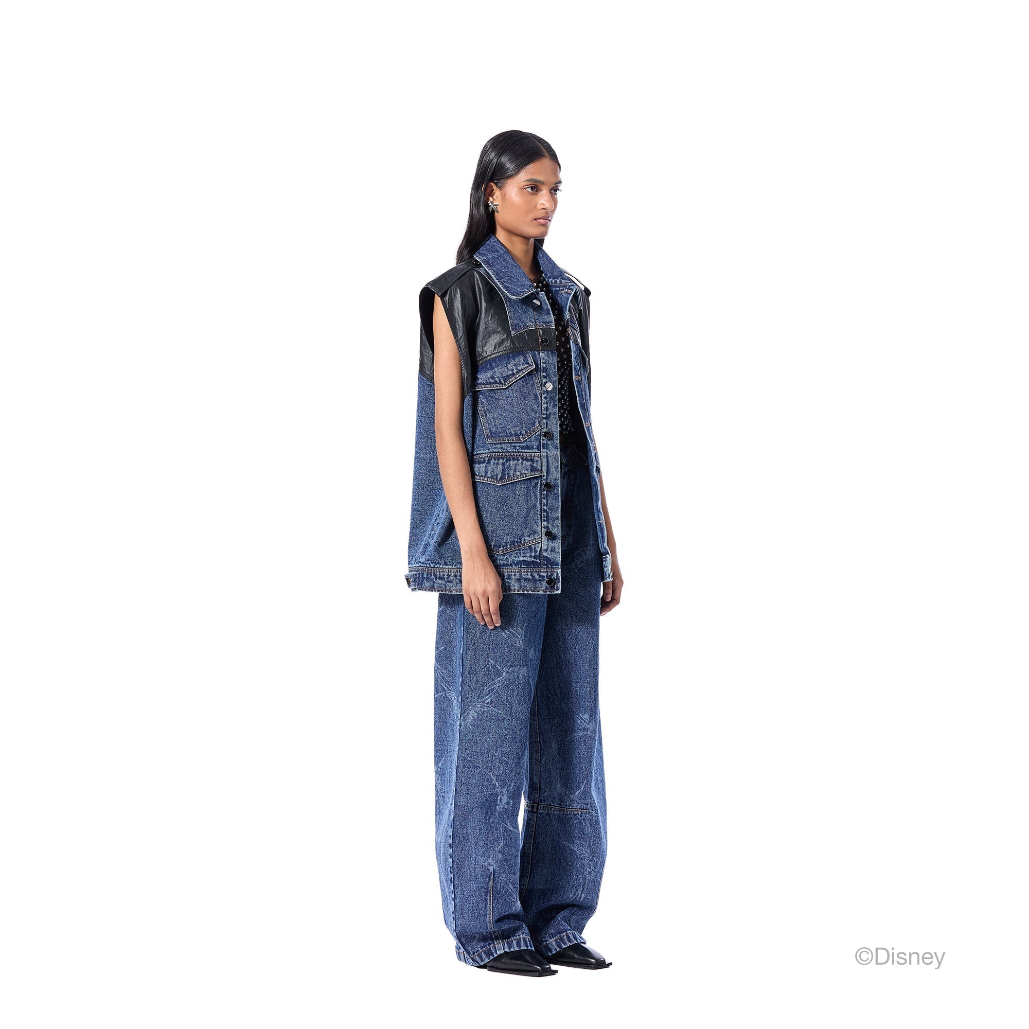 EARCRAFT DENIM VEST - Kanika Goyal Label