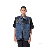 EARCRAFT' DENIM VEST - Kanika Goyal Label