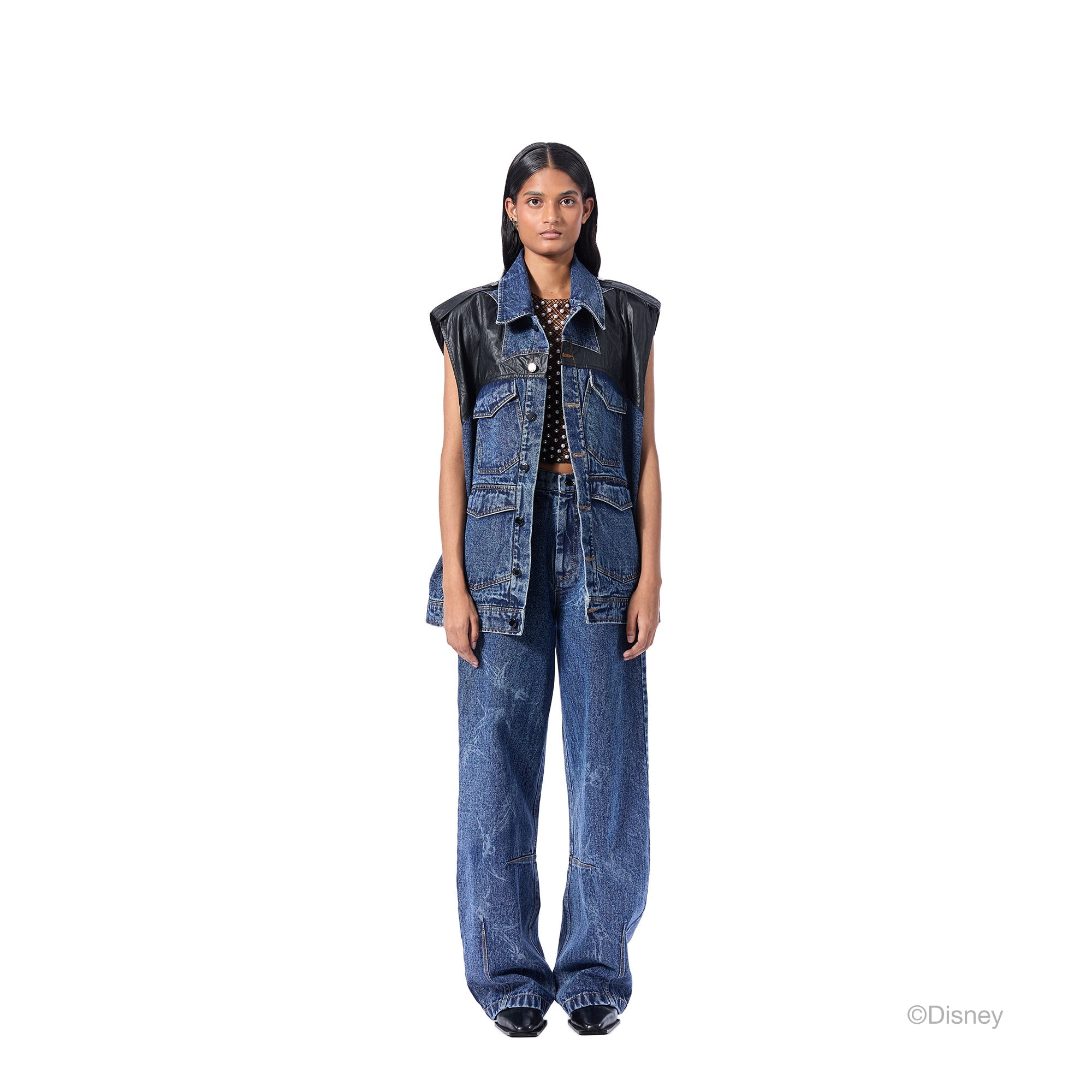 EARCRAFT DENIM VEST - Kanika Goyal Label