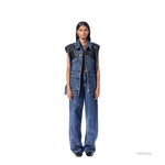 EARCRAFT DENIM VEST - Kanika Goyal Label