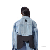 EARSCAPE' DENIM JACKET - Kanika Goyal Label
