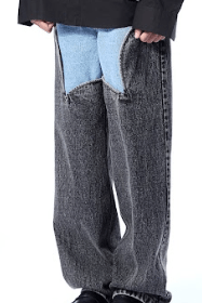 EARSCAPE' DENIM PANT - Kanika Goyal Label