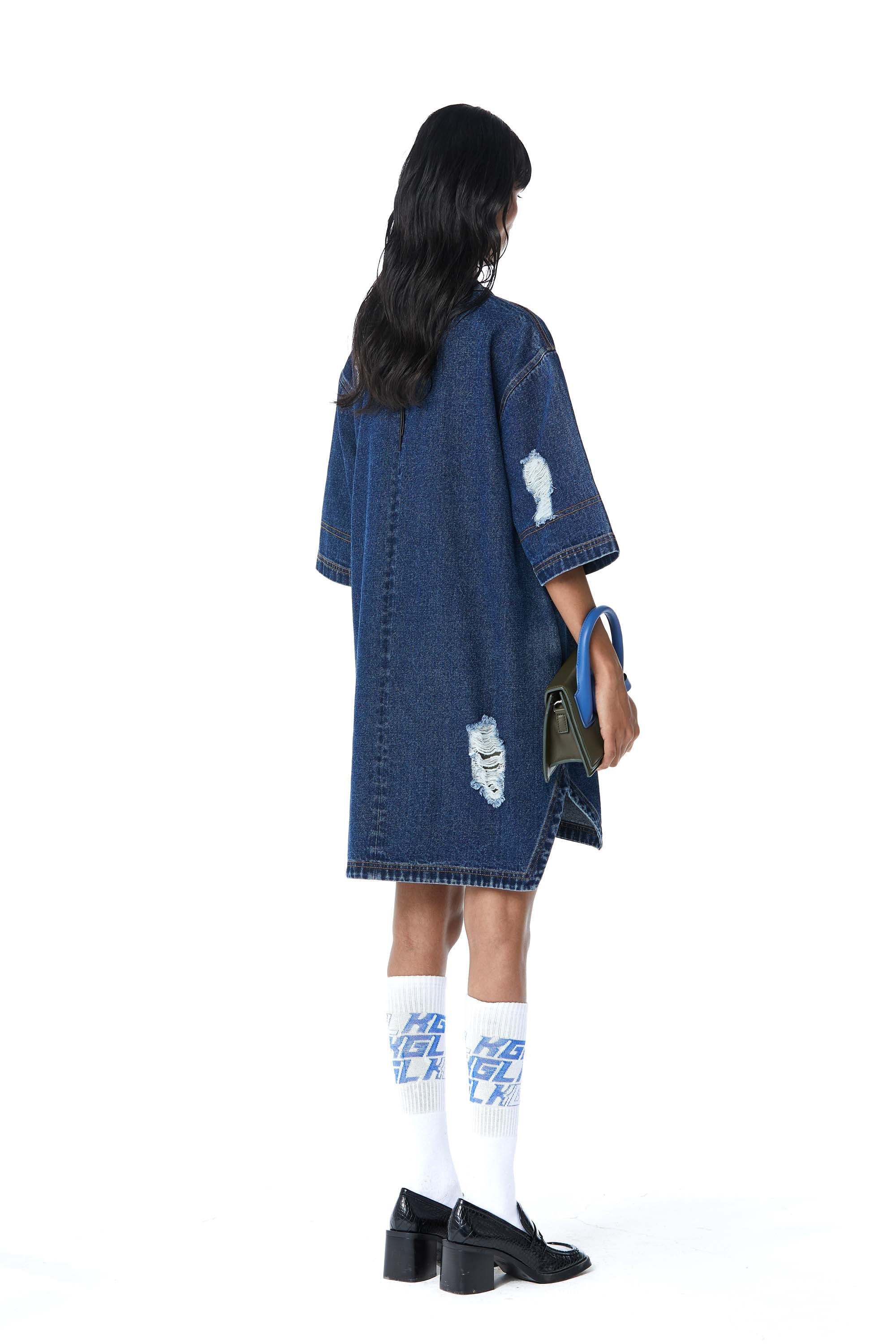 ‘ELARA’ Appliqué Dress - Kanika Goyal Label