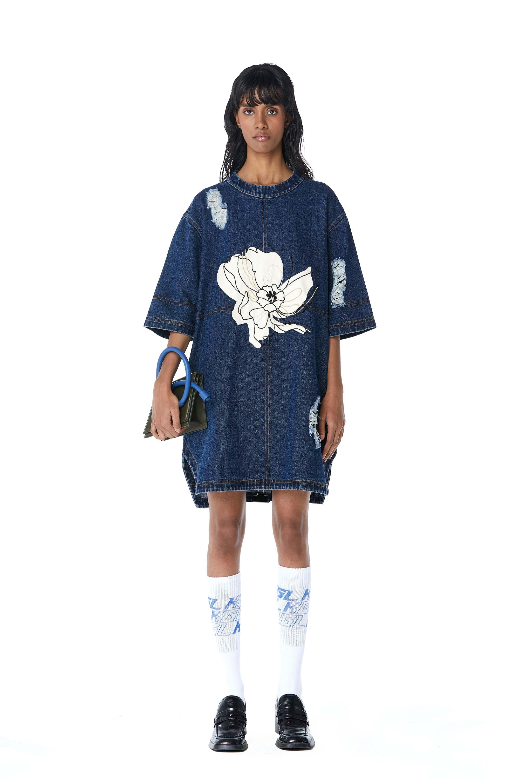 ‘ELARA’ Appliqué Dress - Kanika Goyal Label