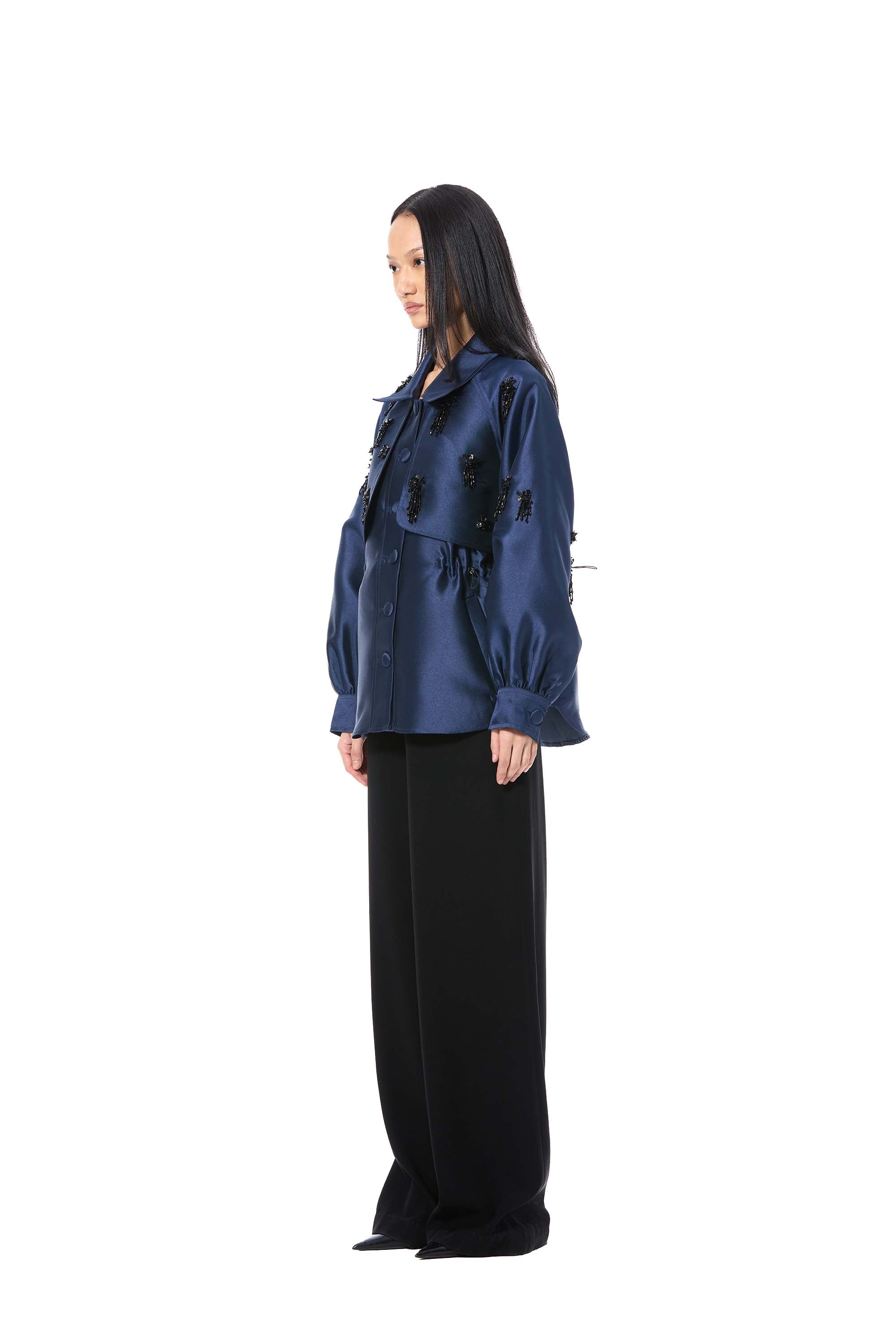 ELIX' EMBELLISHED JACKET - Kanika Goyal Label