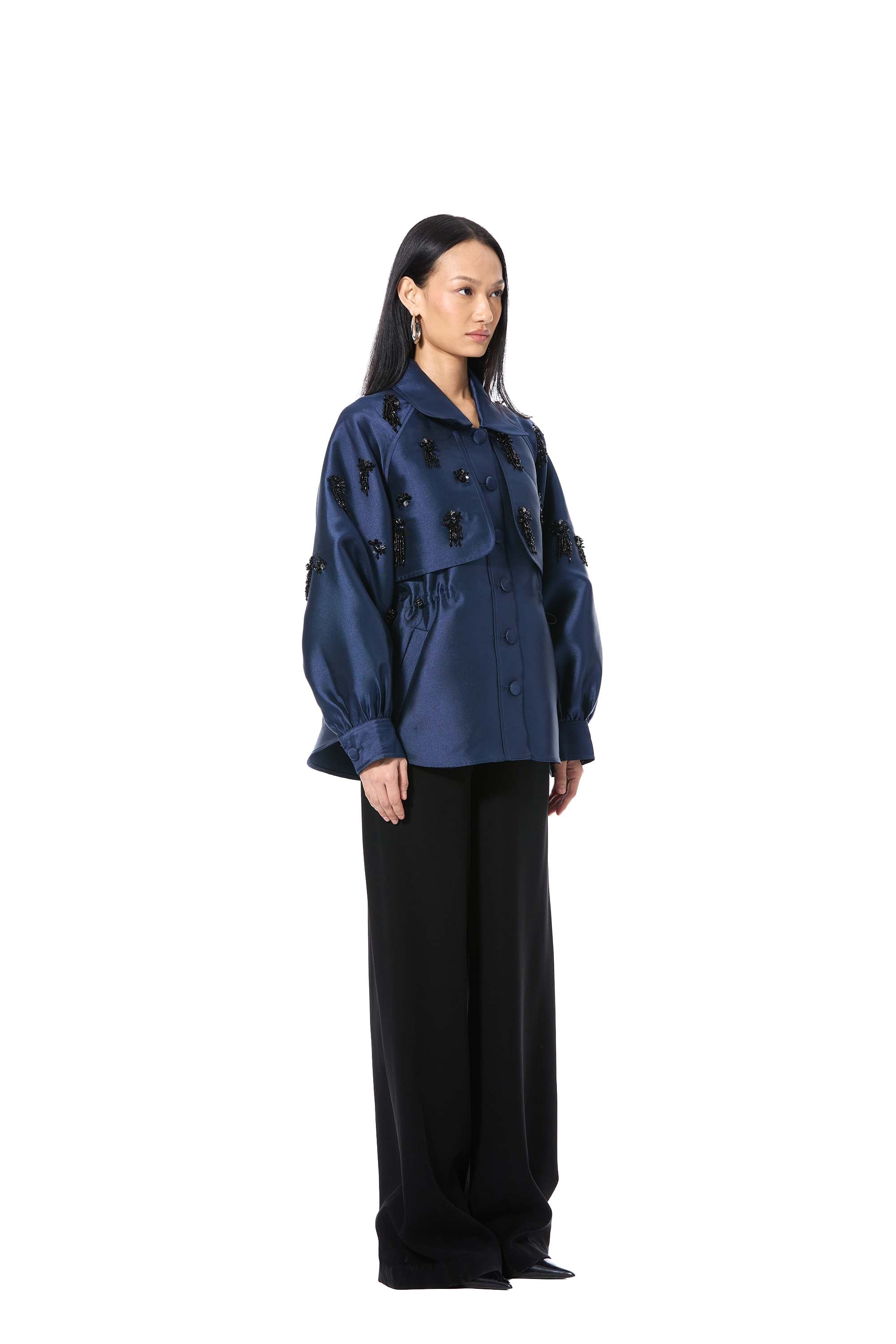 ELIX' EMBELLISHED JACKET - Kanika Goyal Label