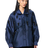 ELIX' EMBELLISHED JACKET - Kanika Goyal Label