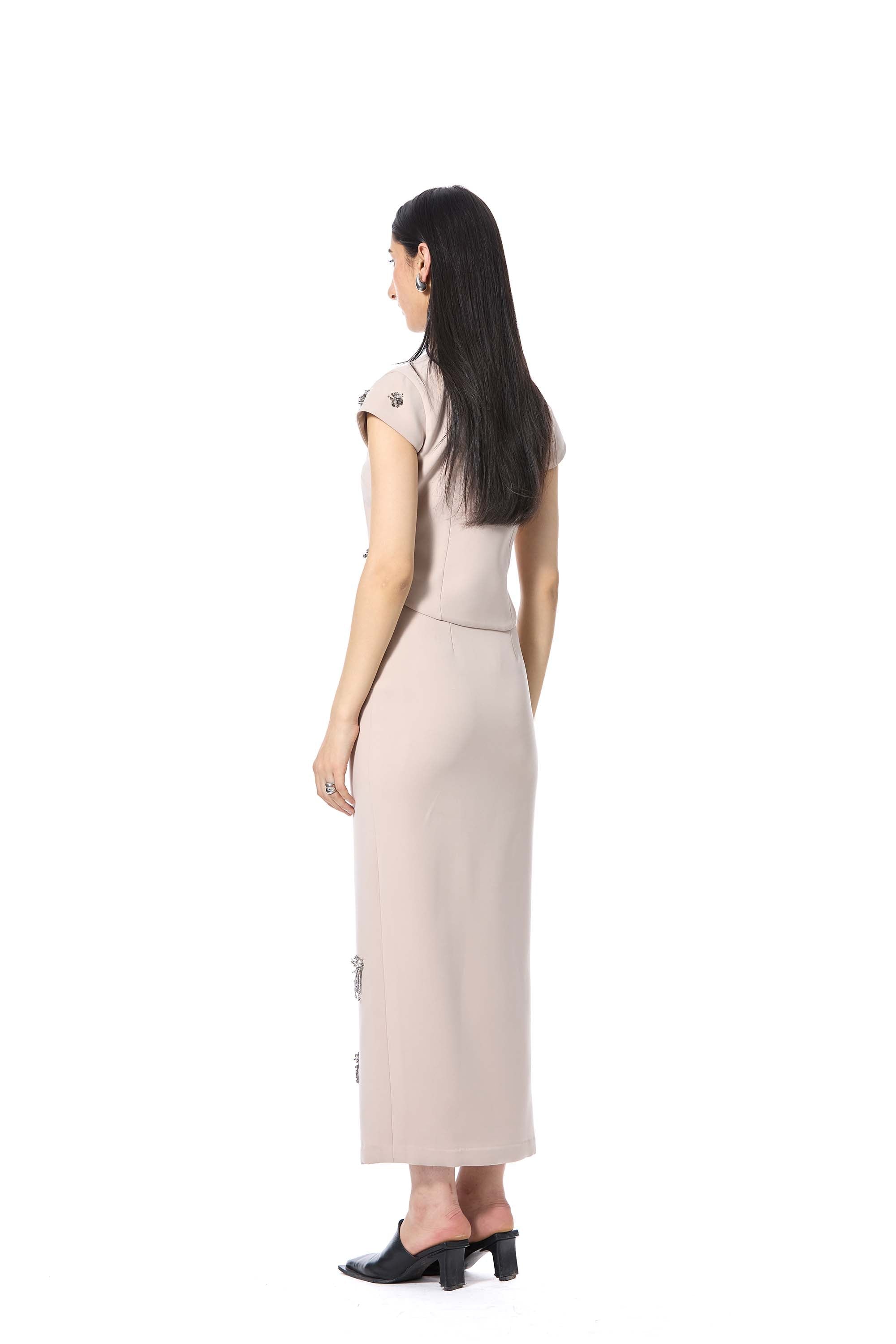 ELOR' EMBELLISHED SKIRT - Kanika Goyal Label