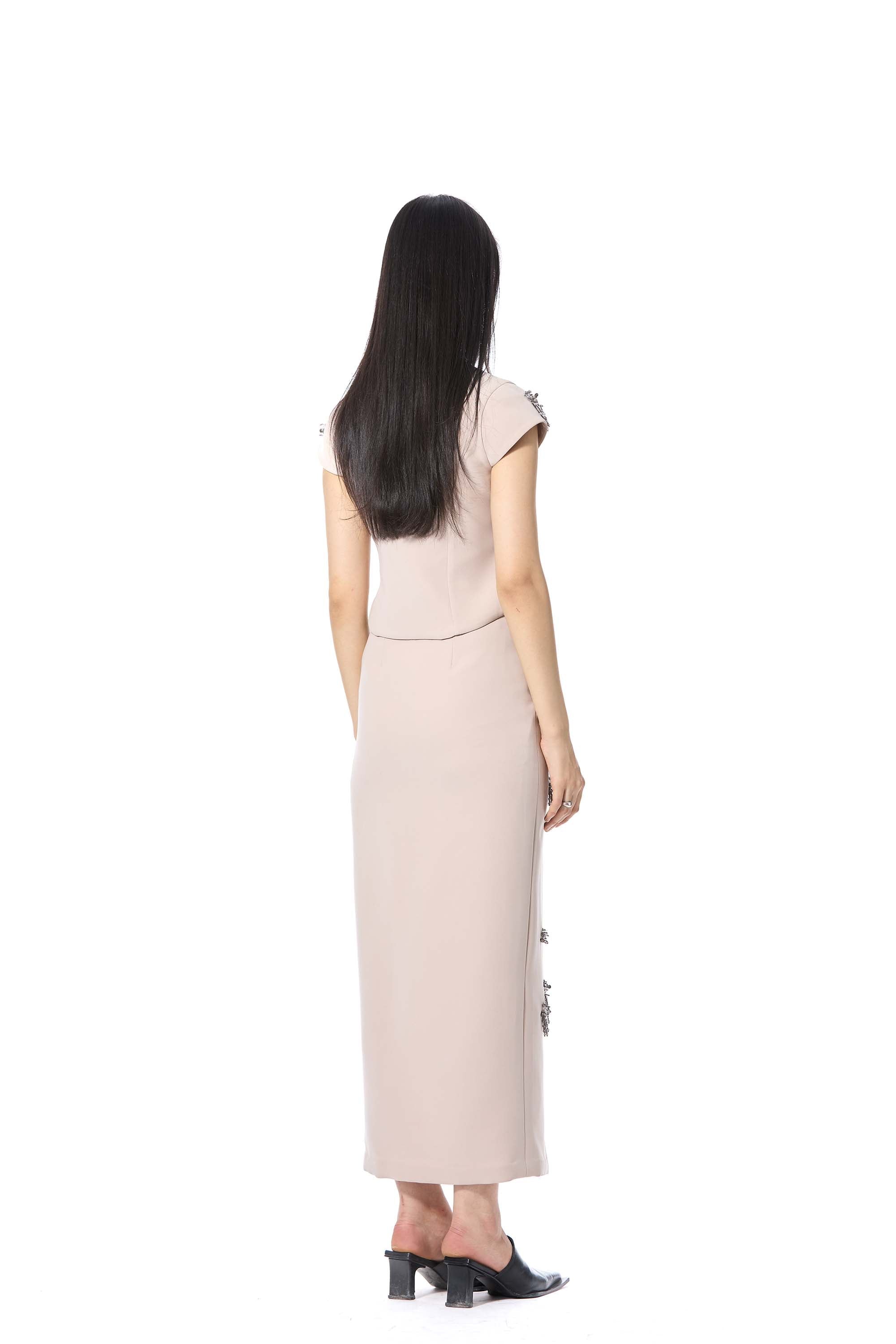 ELOR' EMBELLISHED SKIRT - Kanika Goyal Label