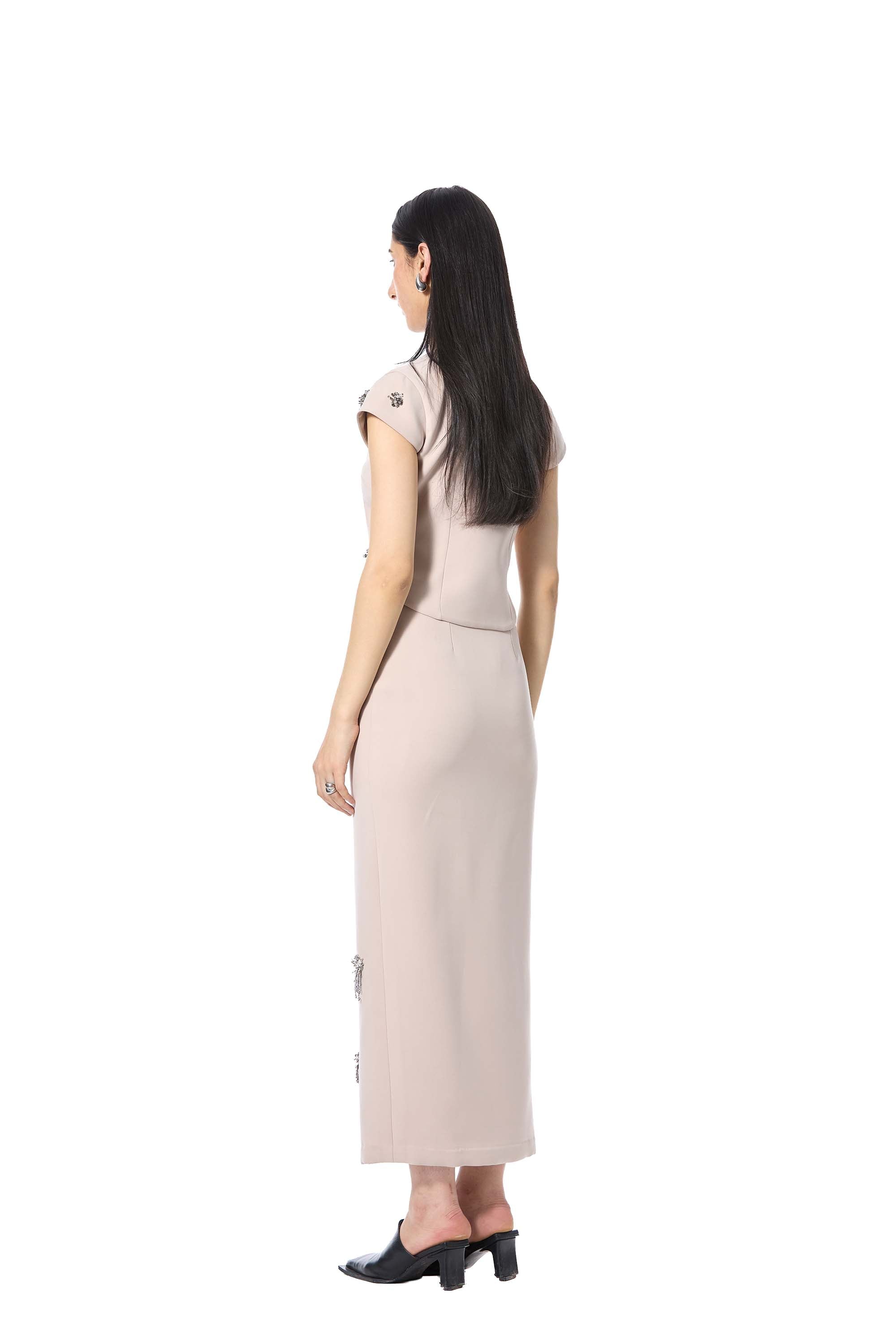 ELOR' EMBELLISHED VEST - Kanika Goyal Label