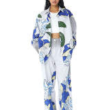 ELUVIA' Printed Co - ordinated Set - Kanika Goyal Label