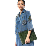 ELVIRA DENIM DRESS - Kanika Goyal Label