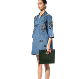 ELVIRA DENIM DRESS - Kanika Goyal Label