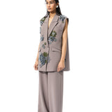 ELVIRA EMBELLISHED VEST - Kanika Goyal Label