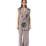 ELVIRA EMBELLISHED VEST - Kanika Goyal Label