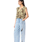 EMBER DROP' EMBELLISHED TOP - Kanika Goyal Label