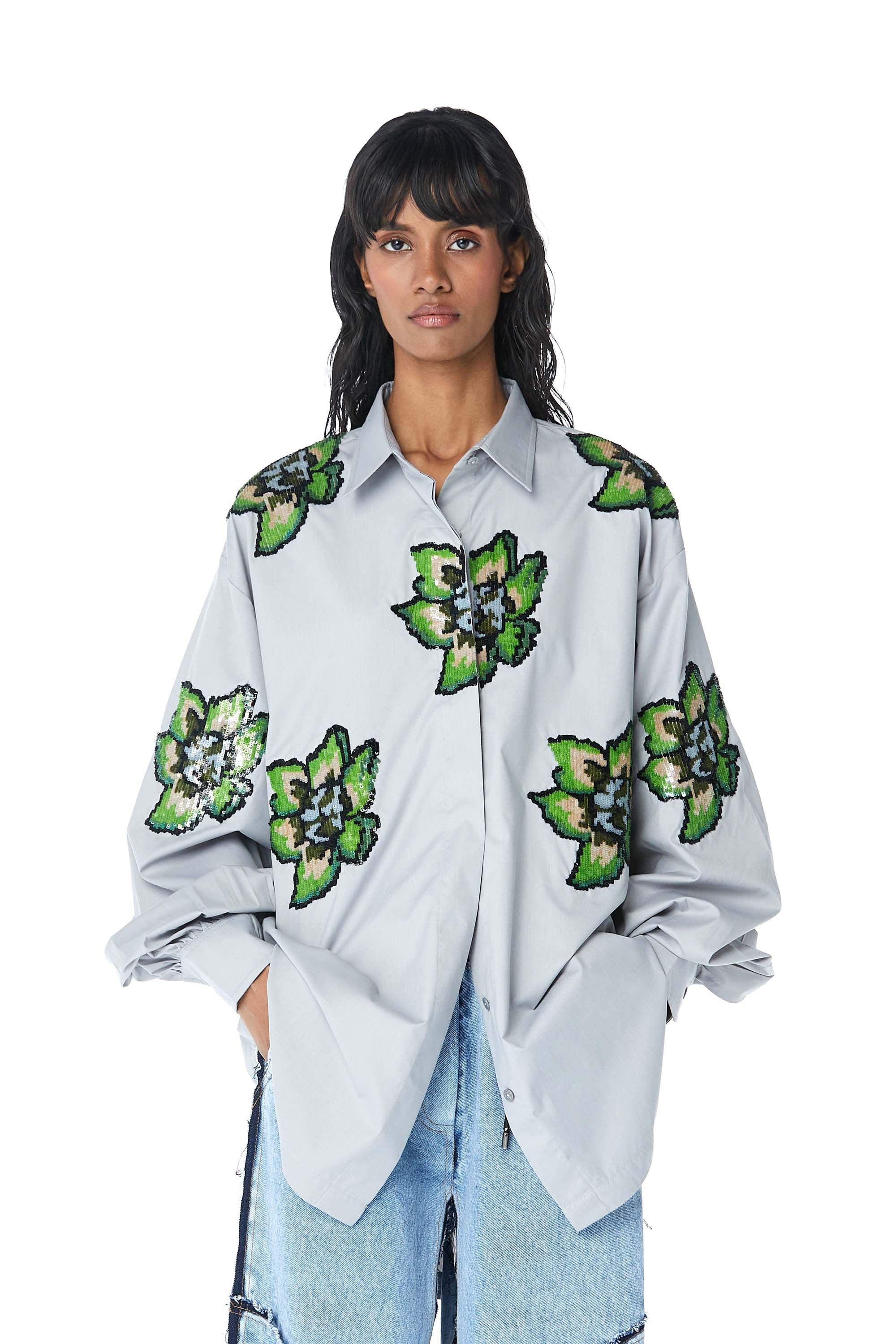 ‘EMBER’ EMBELLISHED SHIRT - Kanika Goyal Label