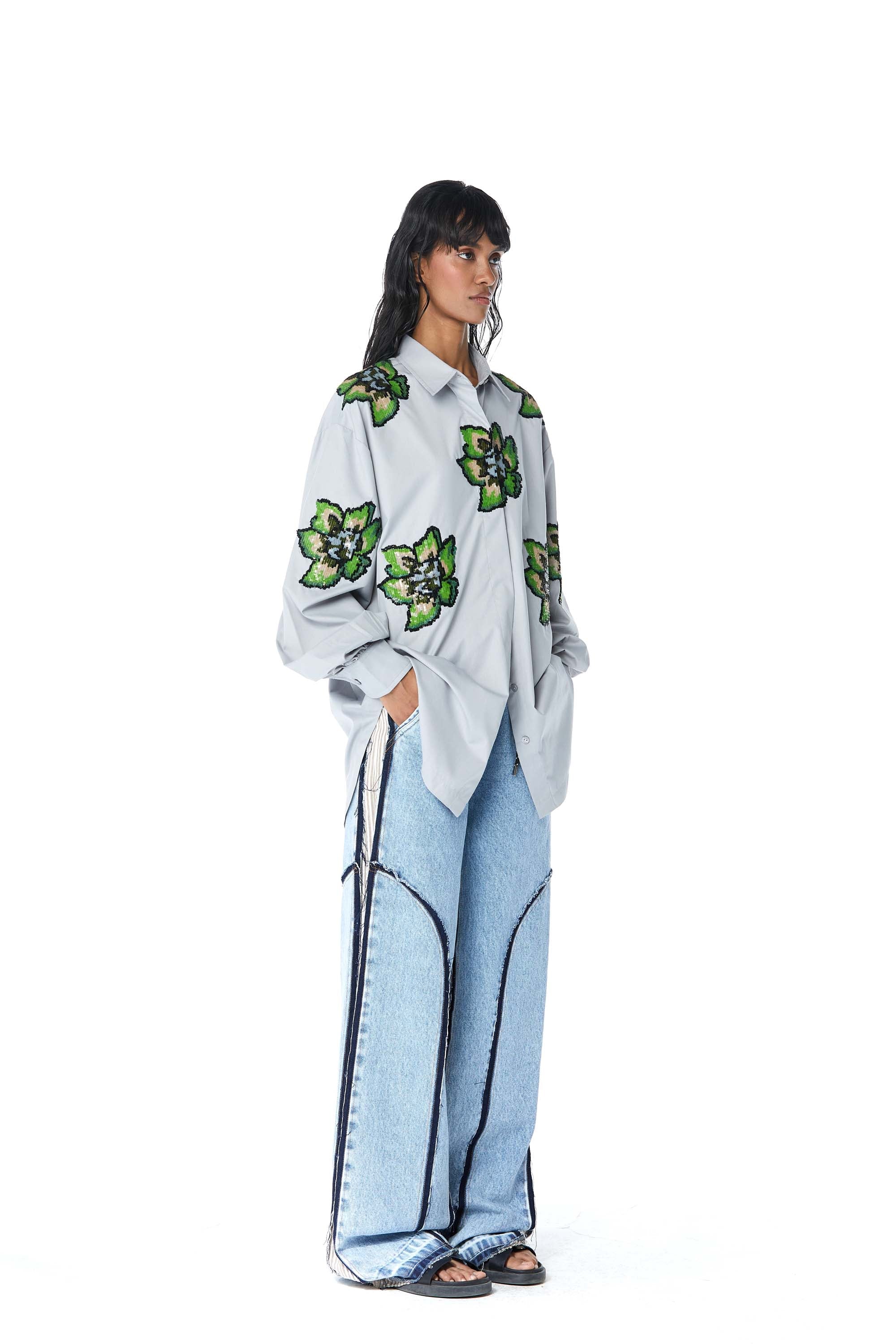 ‘EMBER’ EMBELLISHED SHIRT - Kanika Goyal Label