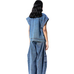 ERZA' DENIM VEST - Kanika Goyal Label