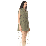ESTELLE' EMBELLISHED BLAZER - Kanika Goyal Label