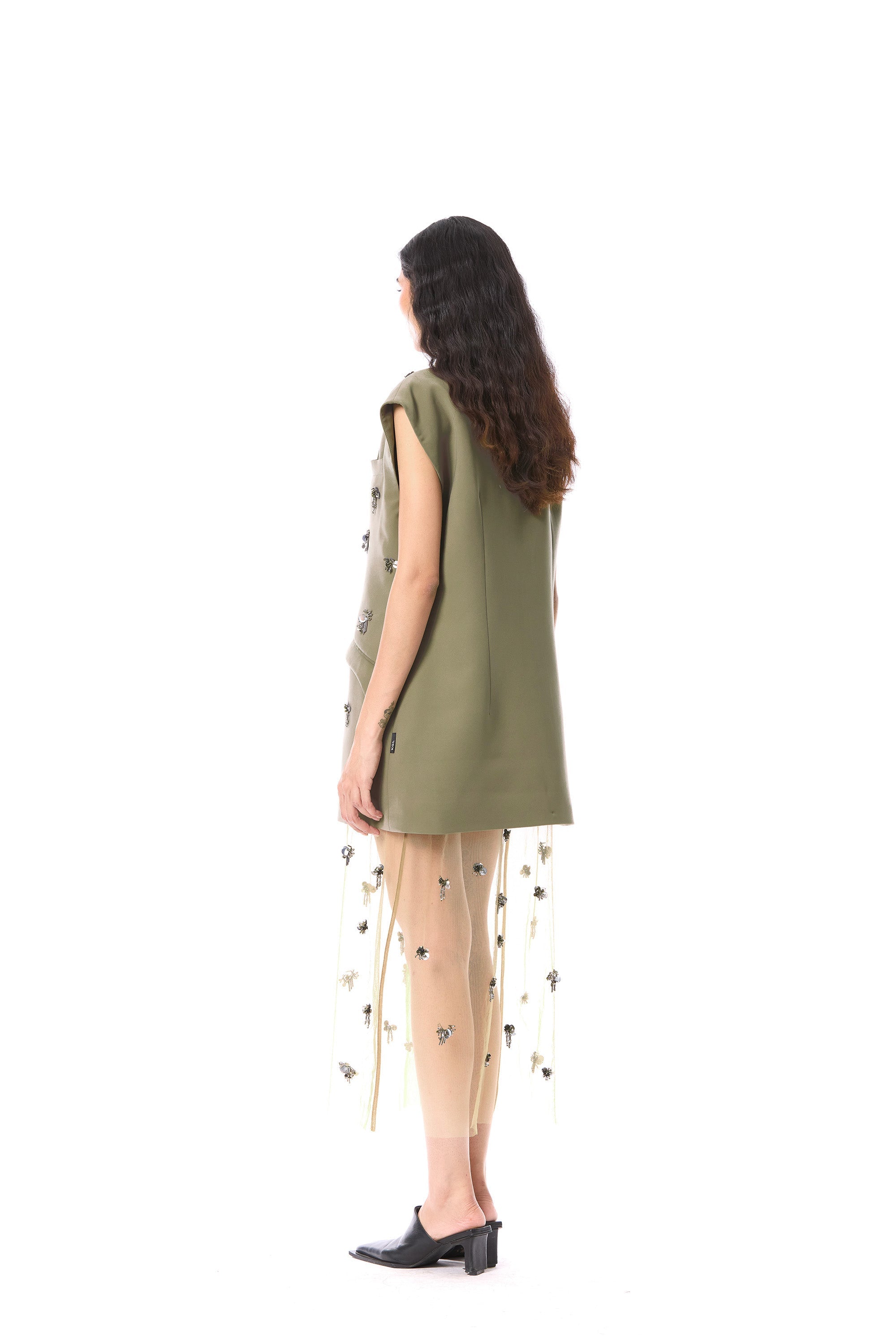 ESTELLE' EMBELLISHED BLAZER - Kanika Goyal Label