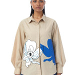 ‘ETHRA’ Appliqué Shirt - Kanika Goyal Label