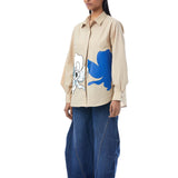 ‘ETHRA’ Appliqué Shirt - Kanika Goyal Label